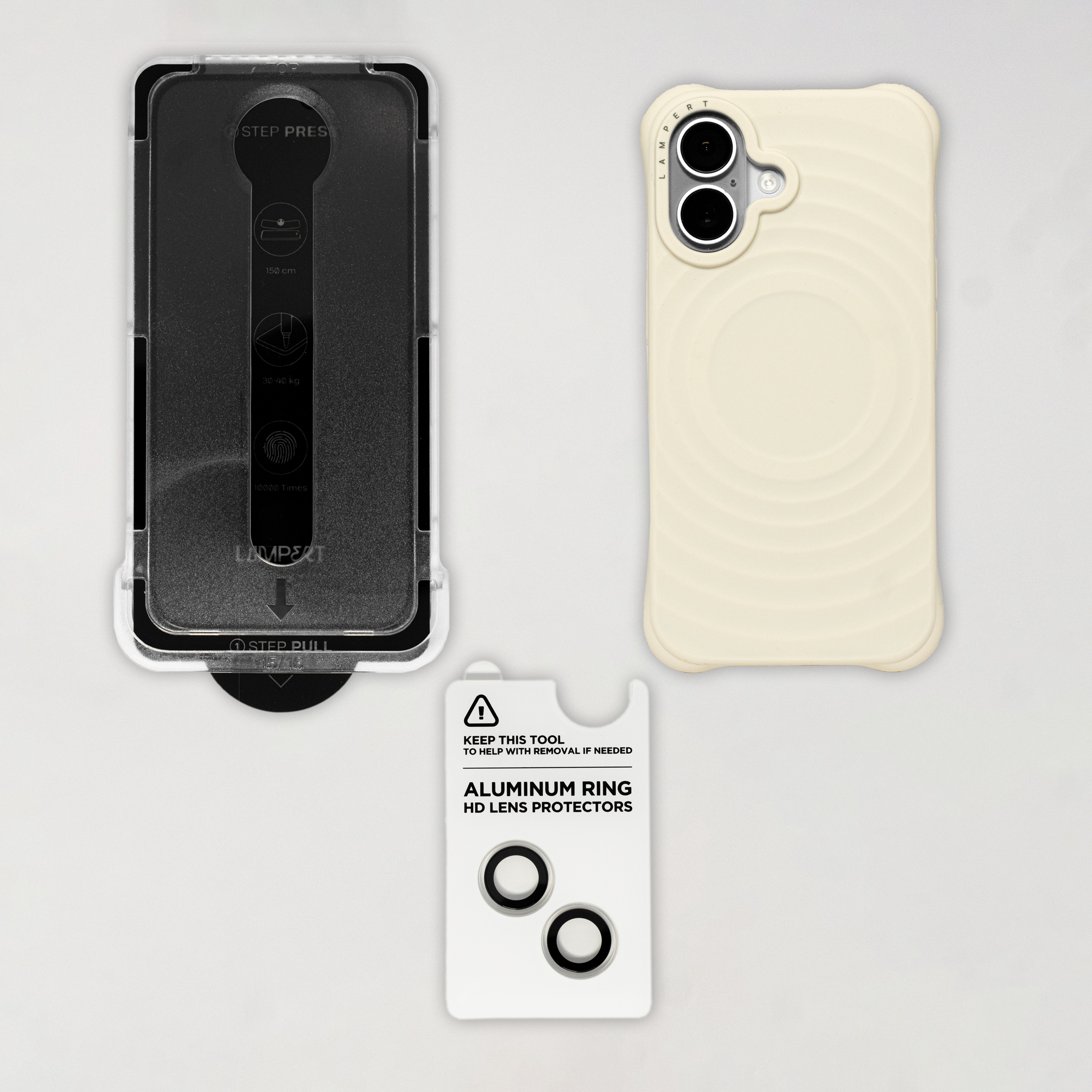 Ultra Safe Combo - Case + Body Strap + Screen protector + Camera Lens Protector