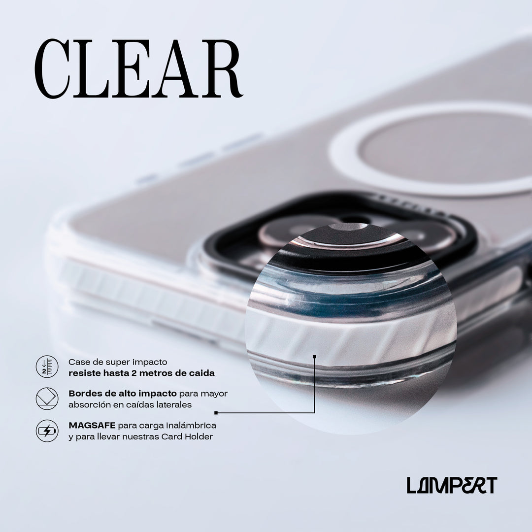 Ultra safe case - Basics by Lampert - Clear Black