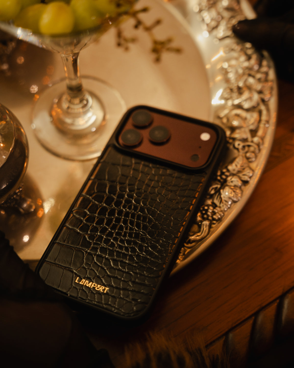 Ultra safe case - Crocodile Black