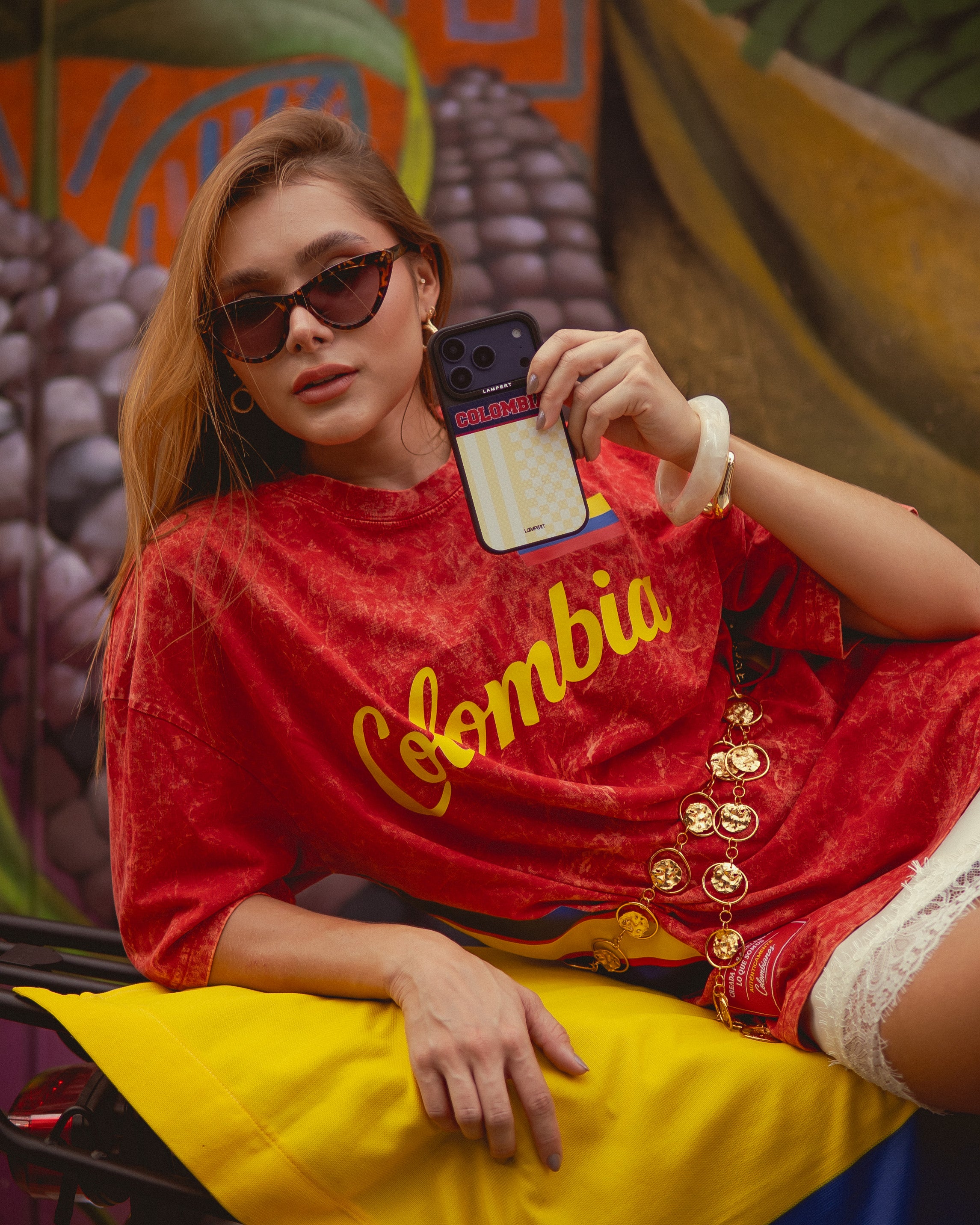 Ultra safe case - Colombian Girl Black