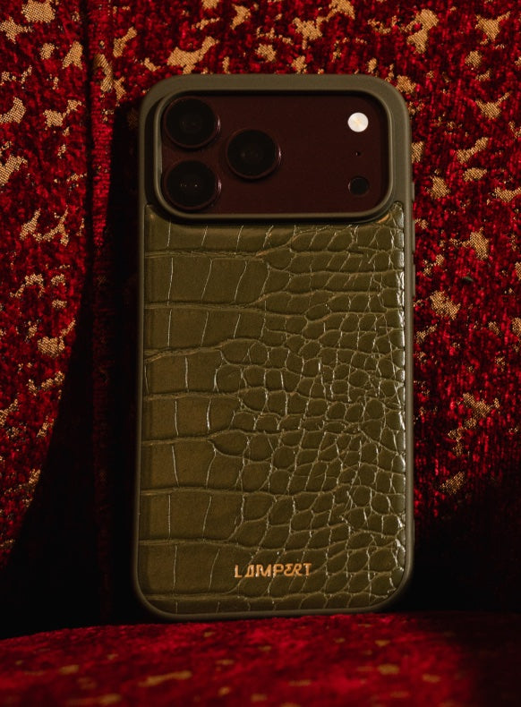 Ultra safe case - Crocodile Green